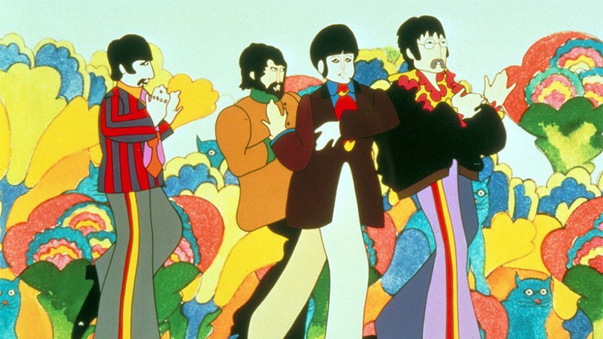 Fotograma de la película 'Yellow Submarine' de The Beatles