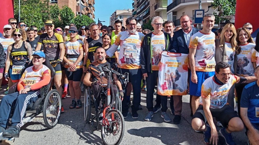 Murcia se vuelca con la donación: más de 3.100 corredores en la primera edición de «Corre para dar vida»
