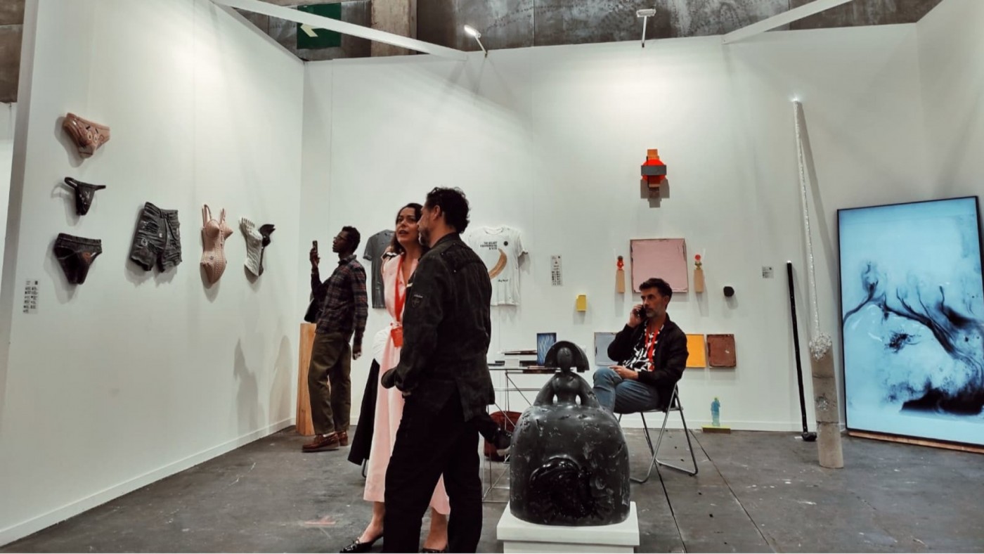 Artistas murcianos en la feria de arte contemporáneo "Estampa" de Madrid