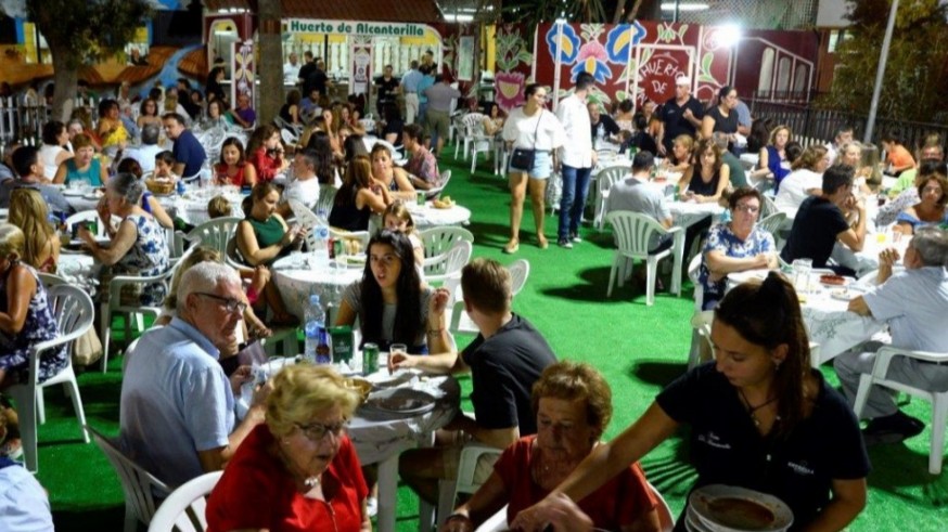 Los tradicionales Huertos del Malecón ultiman detalles para abrir sus puertas en la Feria de Murcia