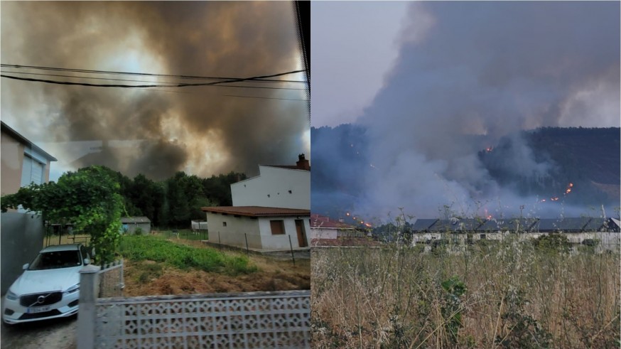 El fuego avanza en Galicia, Extremadura, Asturias y Castilla y León 
