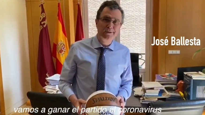 Imagen de José Ballesta en el vídeo promocional de los deportistas