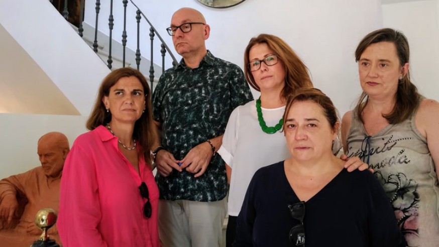 Los trabajadores del Museo Ramón Gaya piden soluciones y avisan de que el museo "está agonizando"