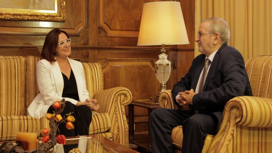 Reunión entre Isabel Franco y Alberto Castillo