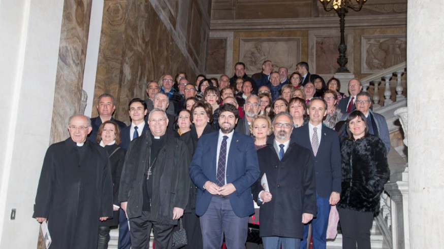 Delegación murciana en la embajada de España en la Santa Sede