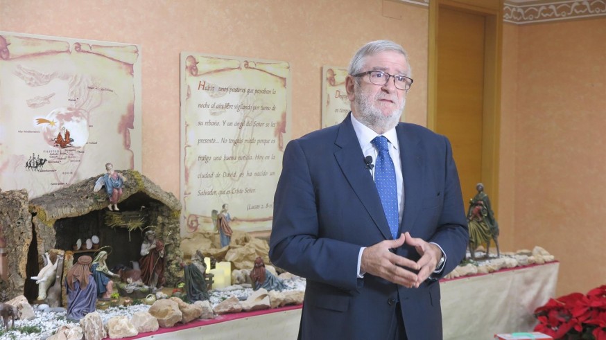 Alberto Castillo recuerda en su mensaje de Navidad a los afectados por la guerra de Ucrania