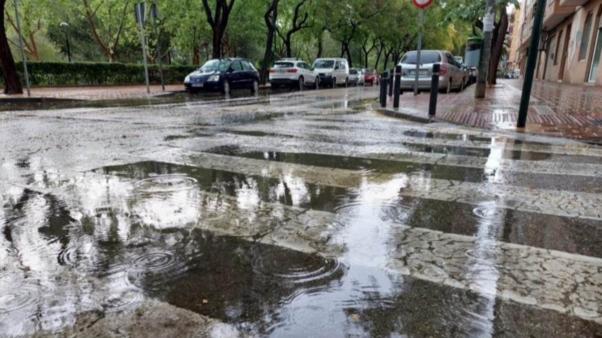 Aviso amarillo por lluvias y tormentas este jueves en casi toda la Región