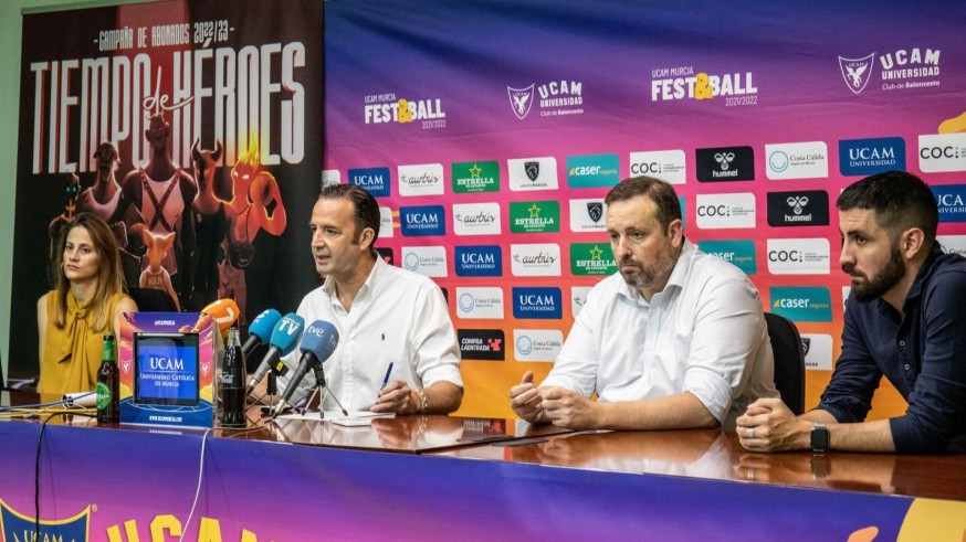 El UCAM Murcia CB apela al heroísmo para atraer más abonados 