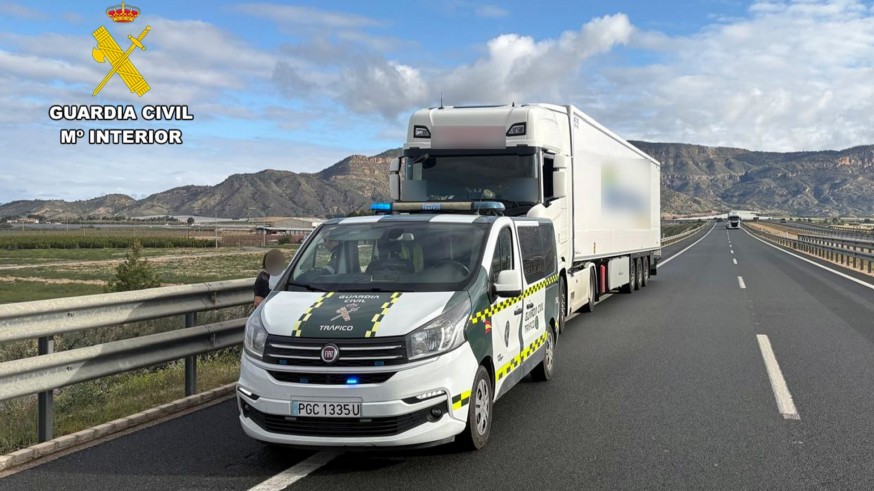 Una camionera sextuplica la tasa de alcohol permitida en la Región