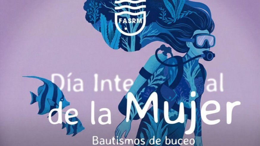 La Federación de Actividades Subacuáticas organiza el 15 de marzo un bautizo de buceo para mujeres