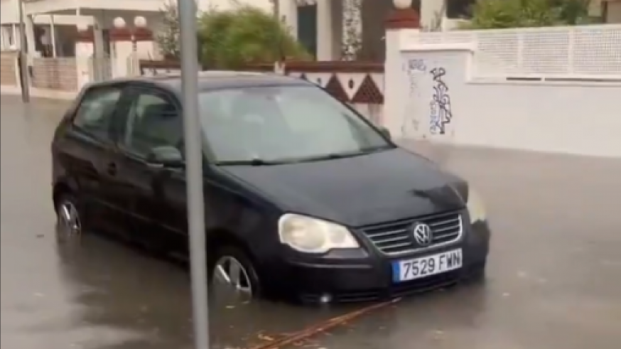 Lluvias muy intensas en Gandía, Cullera, Sueca y Algemesí