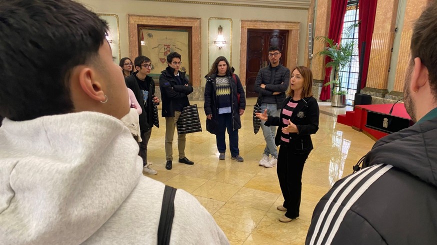 Clase práctica sobre cómo funciona el Ayuntamiento de Murcia