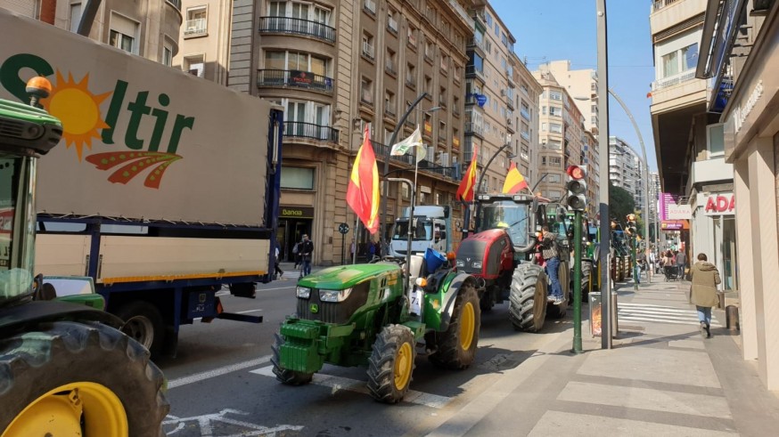 Las protestas de los agricultores murcianos tendrán lugar el 21 de febrero