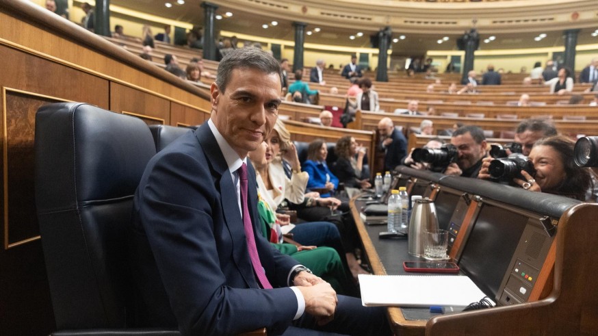 Pedro Sánchez revalida su mandato con el apoyo de 179 diputados
