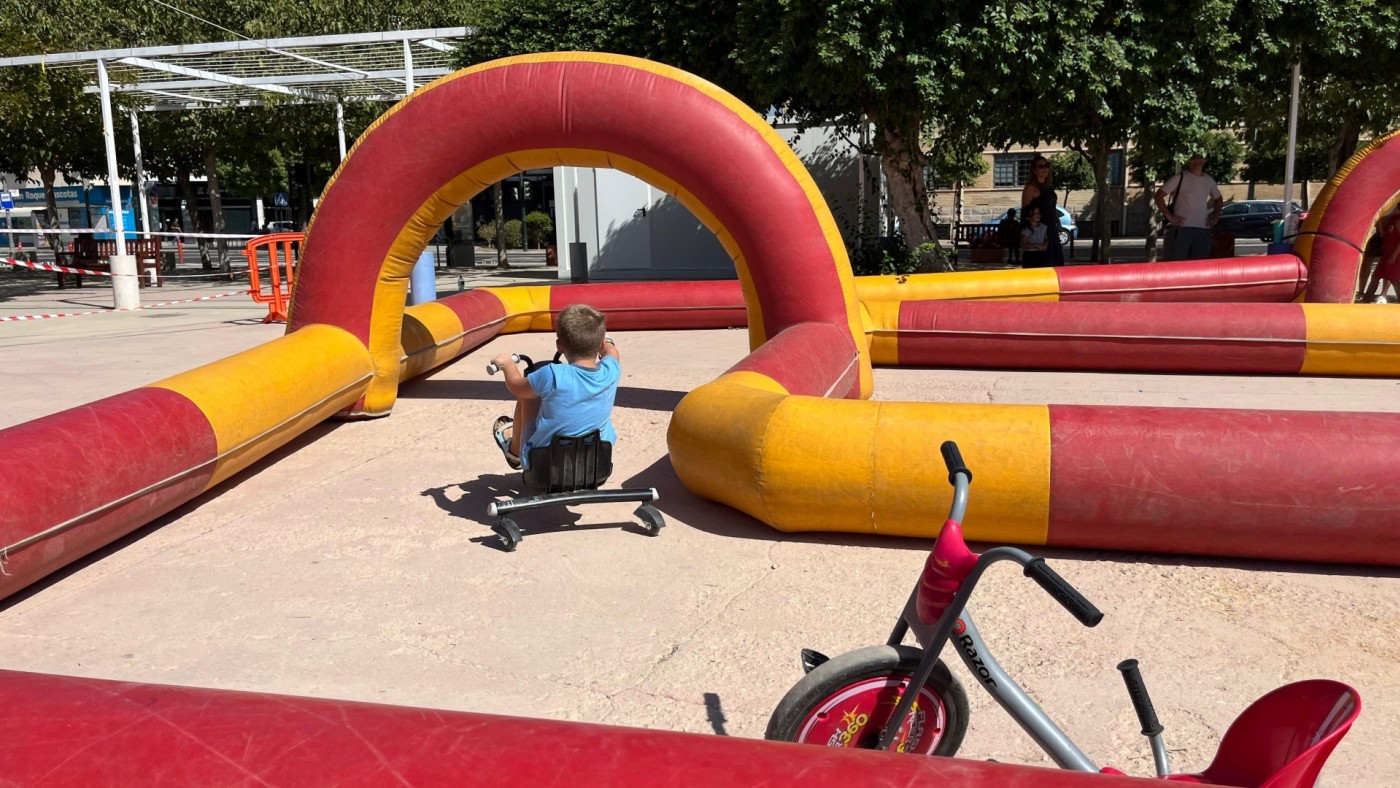 La Feria de Murcia estrena una gran zona infantil en el Jardín Chino