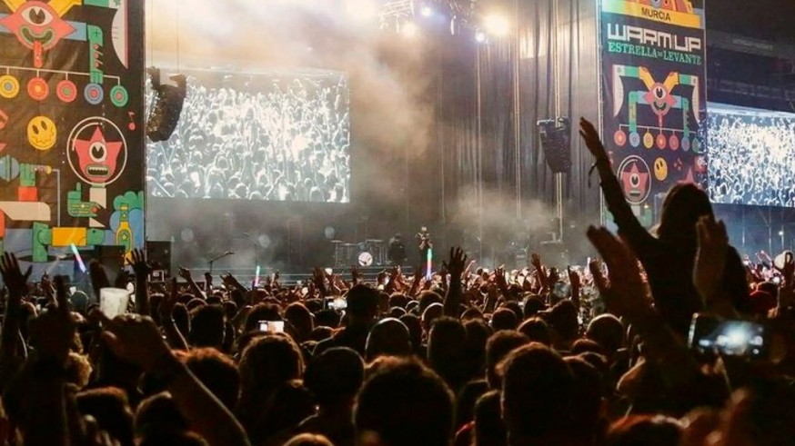 Un verano de conciertos multitudinarios en la Región.