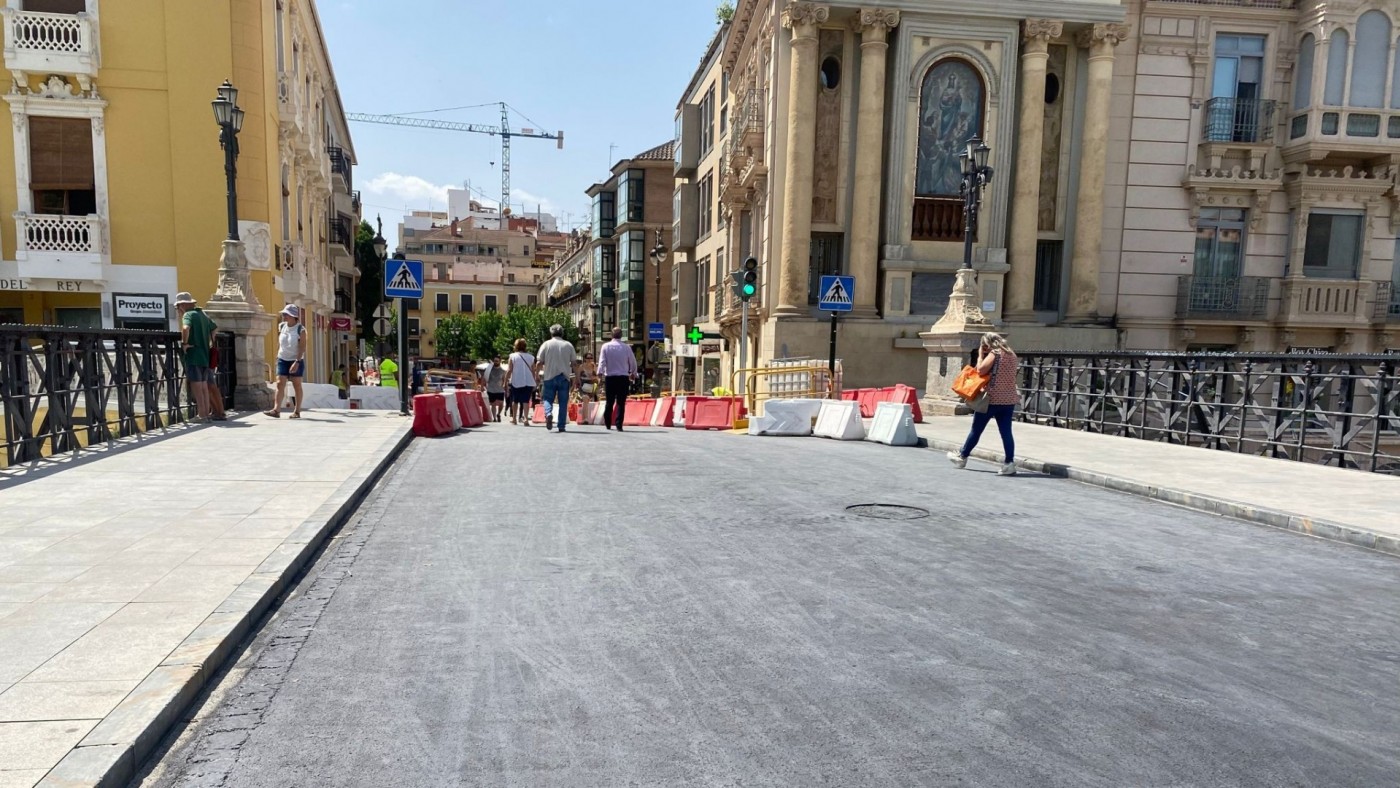 El Puente Viejo reabre al tráfico este miércoles por la tarde