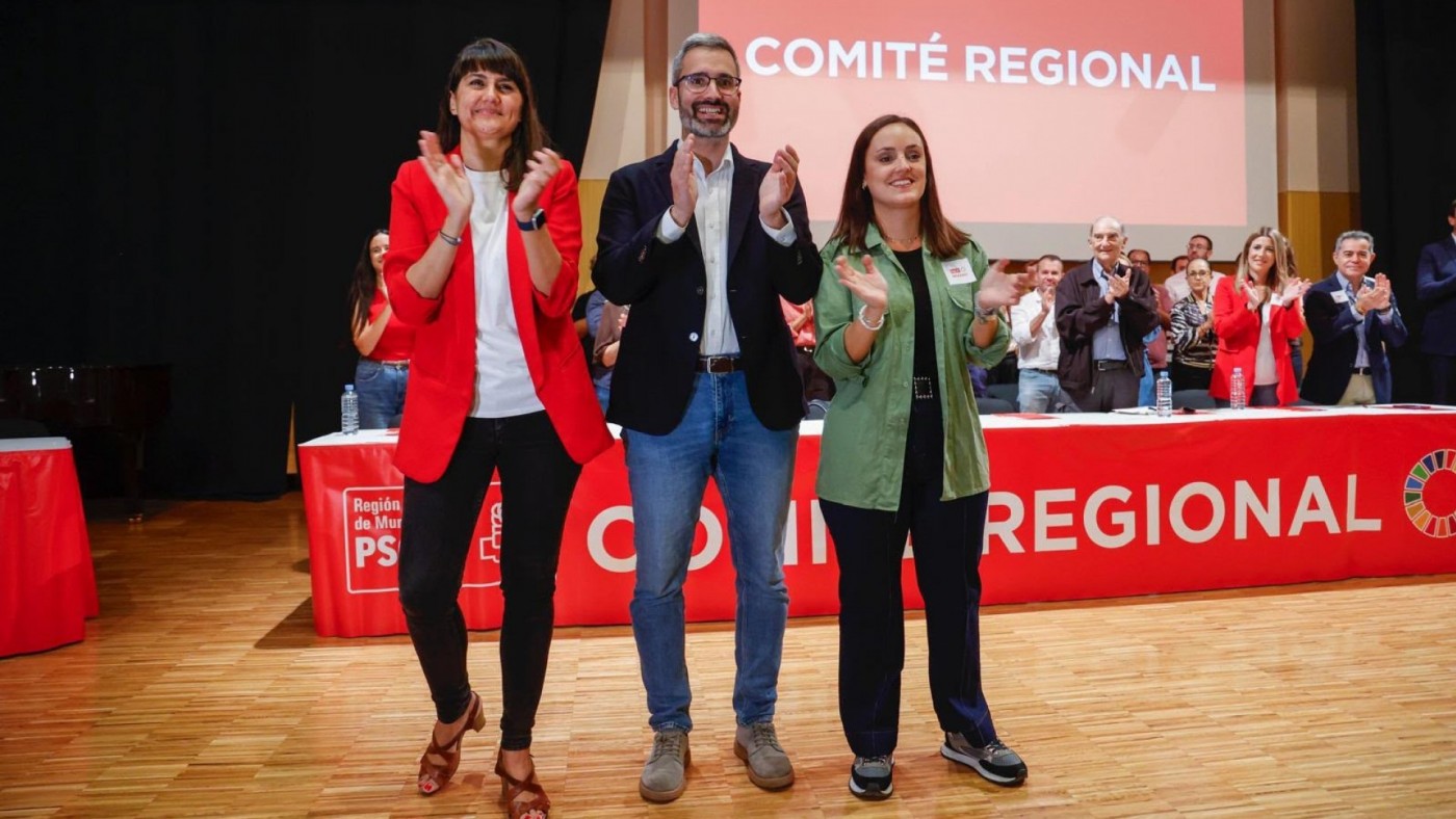 María González Veracruz e Irene Jódar, números uno al Congreso y Senado por el PSRM-PSOE