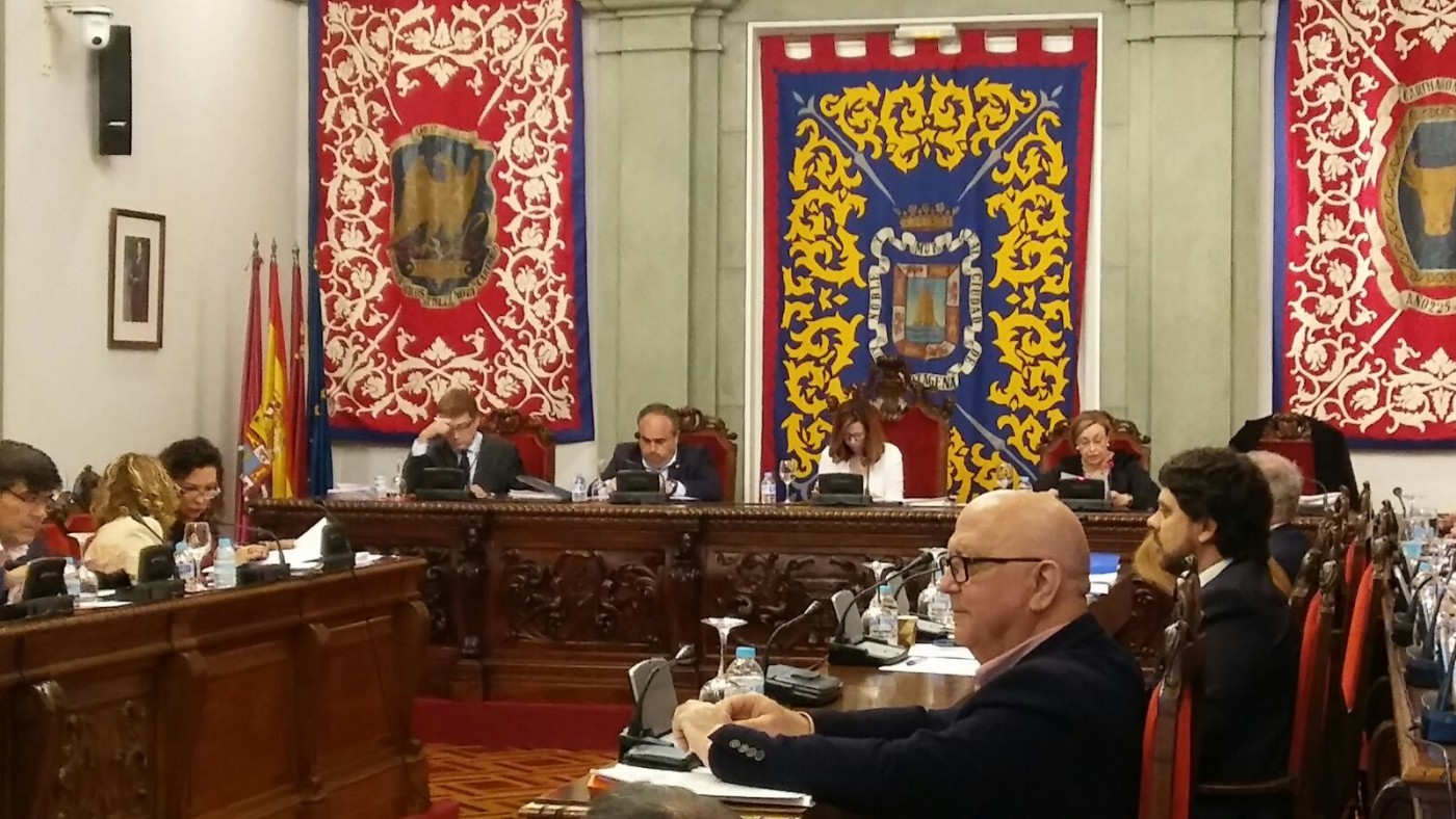 Pleno del Ayuntamiento de Cartagena celebrado este miércoles