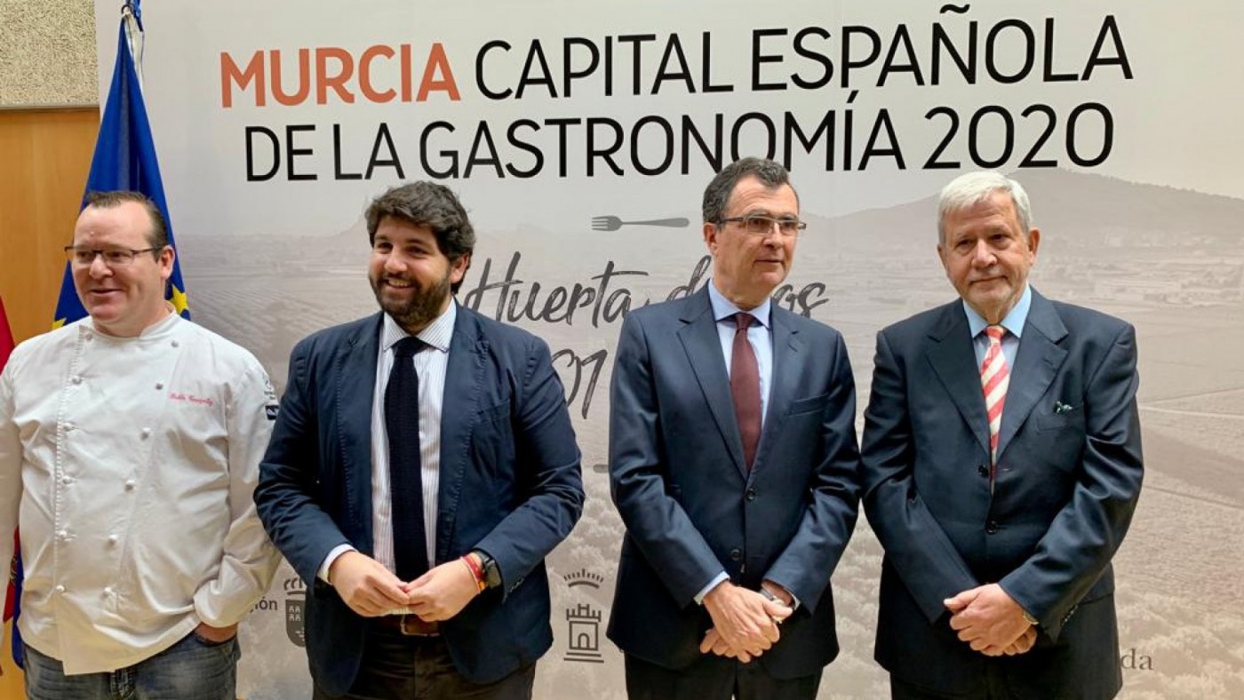 Presentación de Murcia como Capital Española de la Gastronomía 2020
