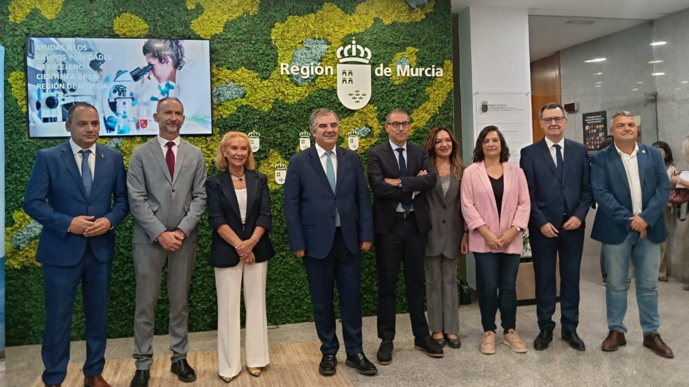 La Fundación Séneca destina ocho millones de euros a grupos de investigación científica de vanguardia en la Región de Murcia