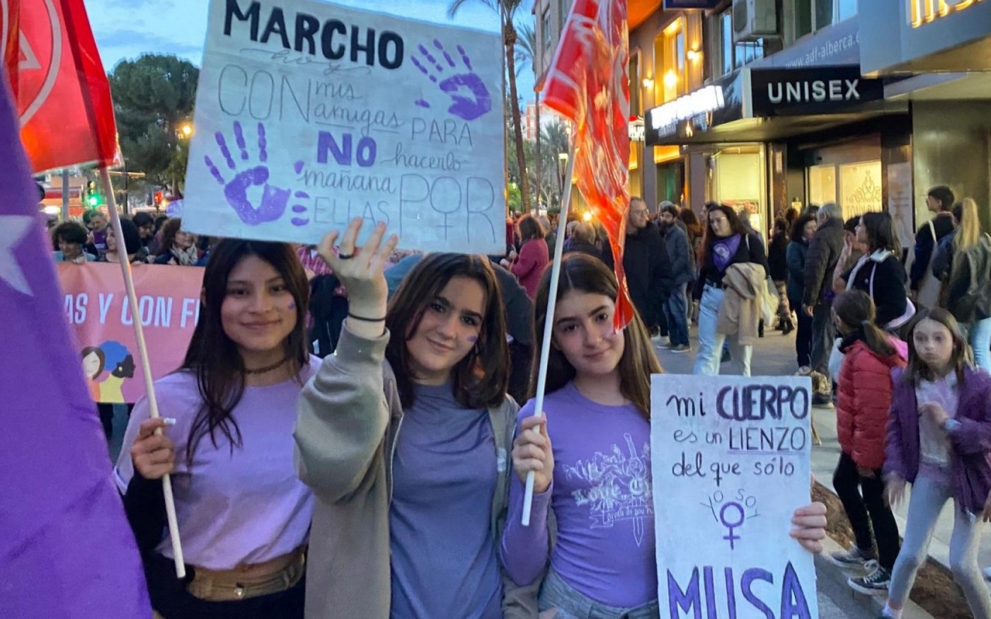 GALERÍA | Manifestaciones por el 8M