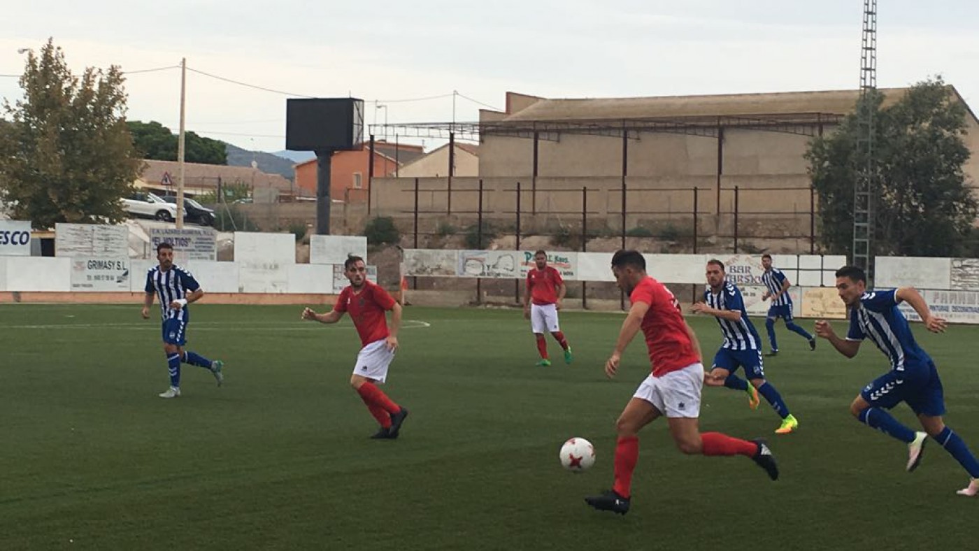Una de las imágenes del Lorca B-Deportiva Minera (foto:ORM)