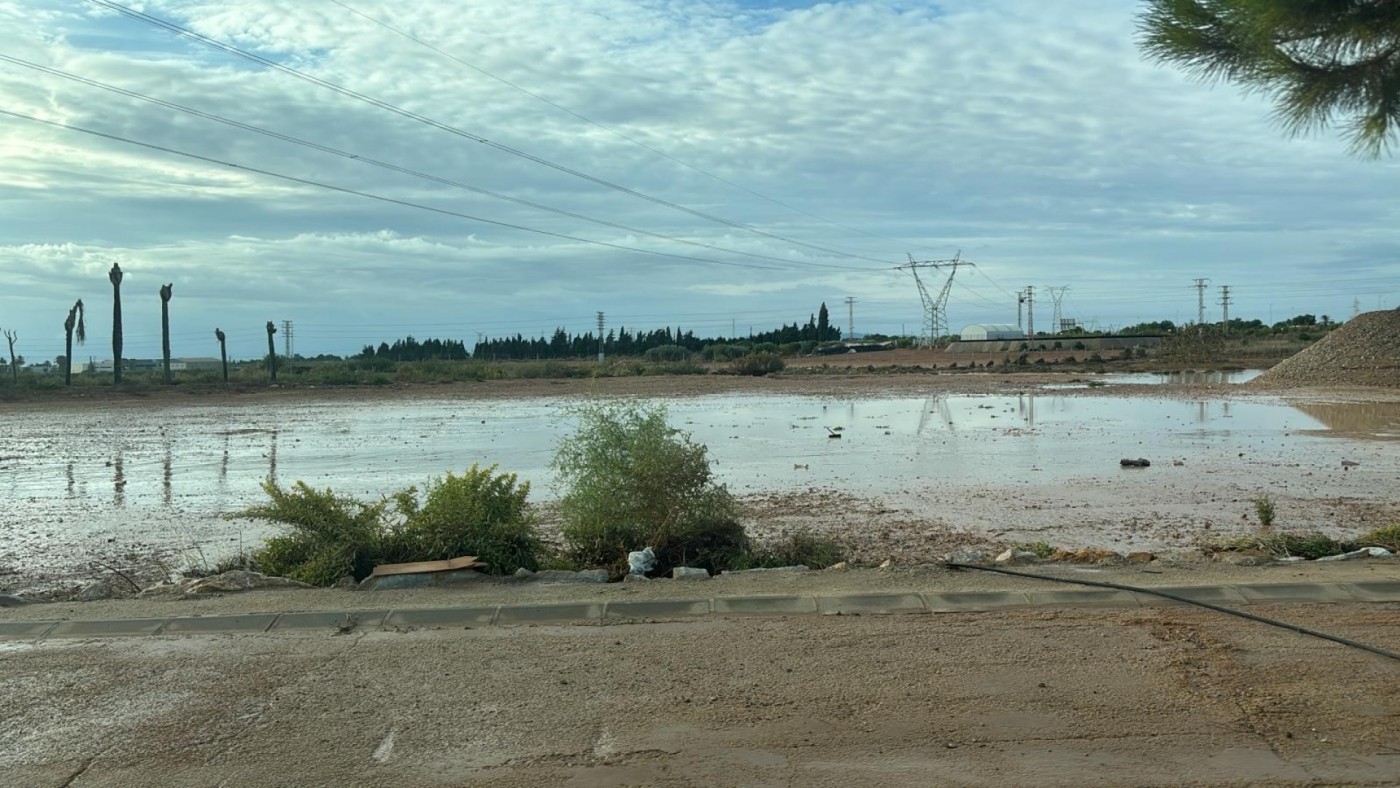 La dana Alice beneficia al campo de Cartagena, pero no al resto de Murcia