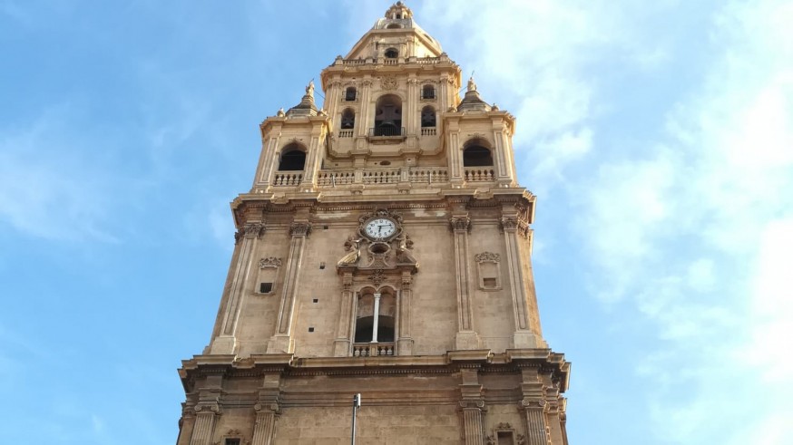 La torre de la Catedral de Murcia