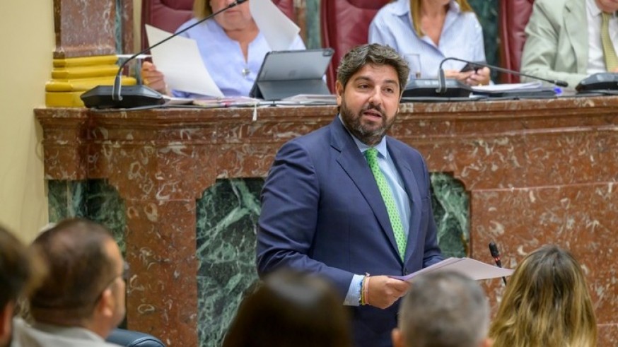 La Asamblea Regional, al día. Sesión de control al Gobierno