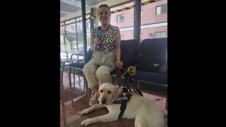 "Un perro guía es un compañero de vida"