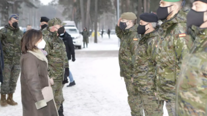 España envía a Letonia a 150 efectivos más para proteger las fronteras de la UE