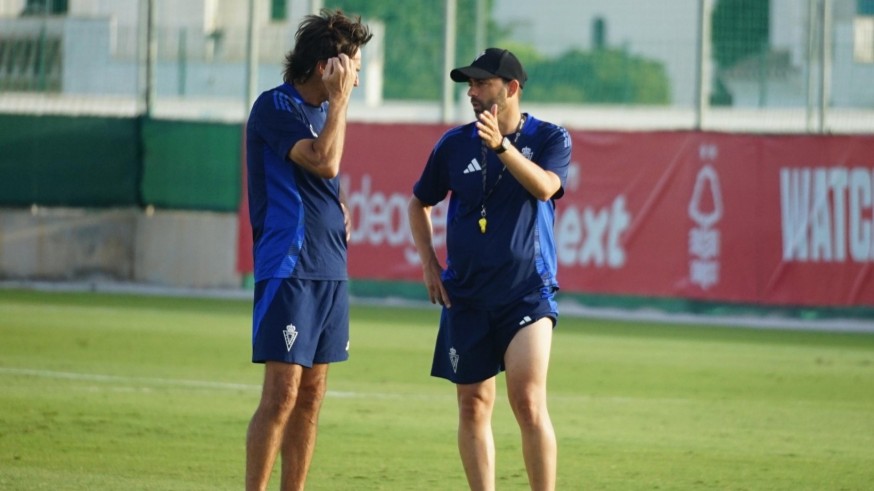 Fran Fernández: "El estado del campo en Alcoy nos limitará a los dos equipos"
