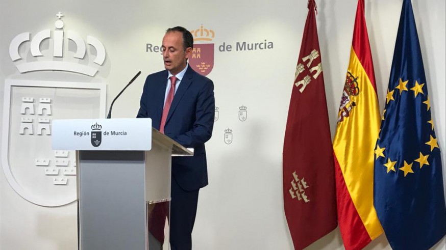 Javier Celdrán, consejero de Presidencia y Hacienda