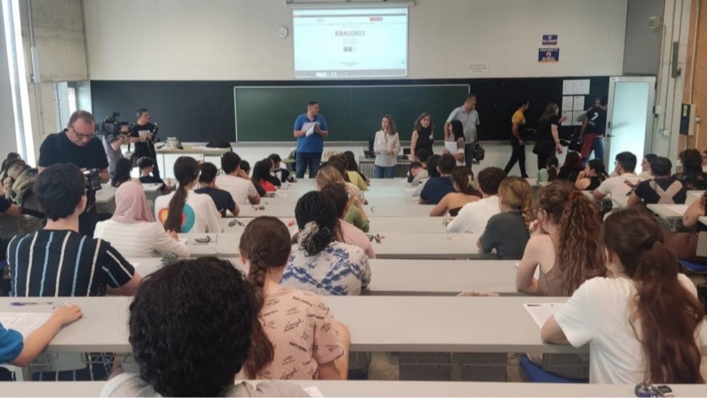 Todo preparado e las sedes universitarias para los exámenes de la PAU