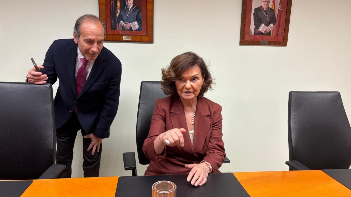 Carmen Calvo asegura que España lidera la posición correcta contra la guerra en Oriente Próximo 