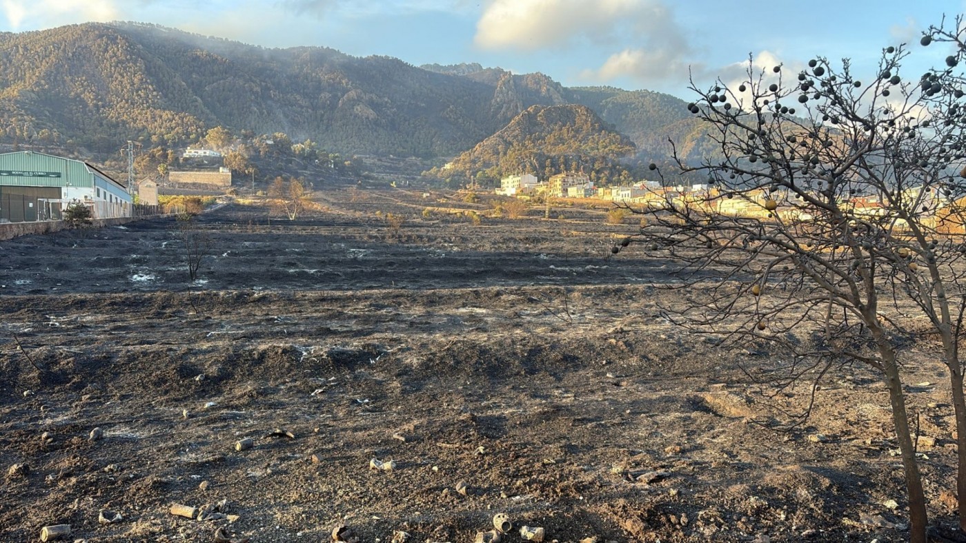 Controlado el incendio de Los Garres 