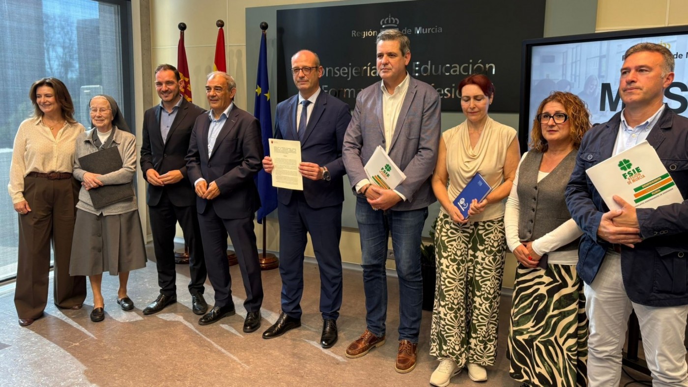 La mesa de la Enseñanza Concertada garantiza aulas y empleo hasta 2029