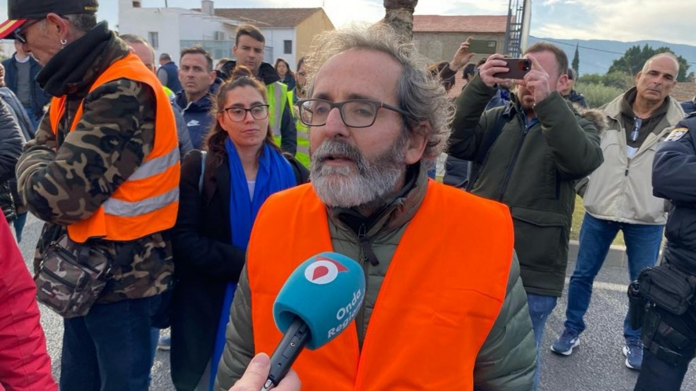 Diego Conesa: "Nos hemos hartado. Va a comenzar una revolución de los que producimos comida"