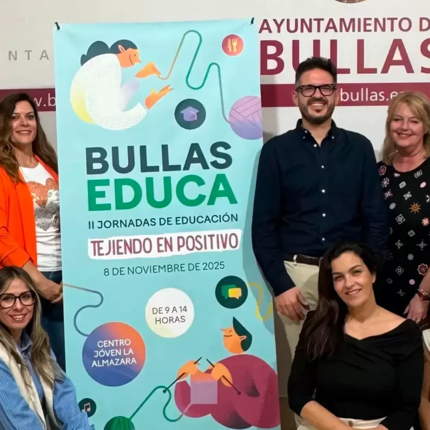 EL ROMPEOLAS T08C015 Bullas. II Jornadas de Educación ‘Tejiendo en Positivo’ (01/11/2025)