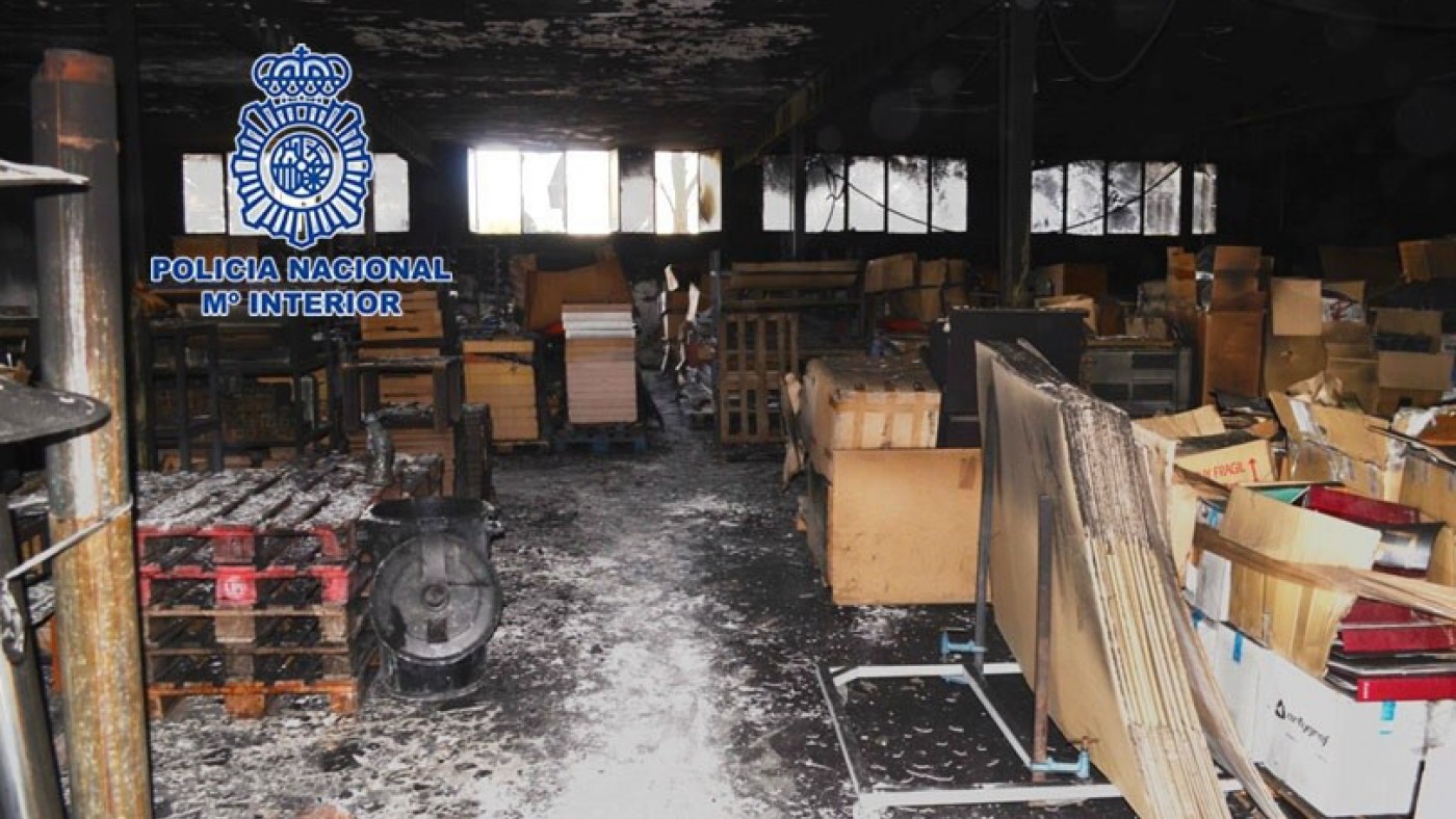 Detienen a seis menores en Yecla por provocar incendios causando daños que ascienden a 100.000 euros
