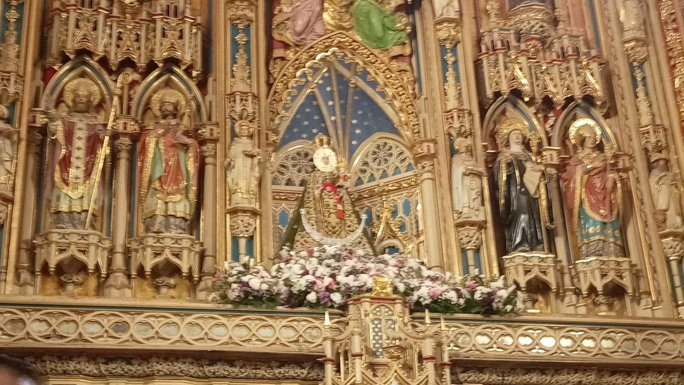 Comienza la peregrinación extraordinaria de la Virgen de la Fuensanta rumbo a su centenario