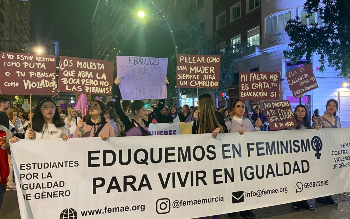 GALERIA| Día del 8 de marzo en la Región de Murcia