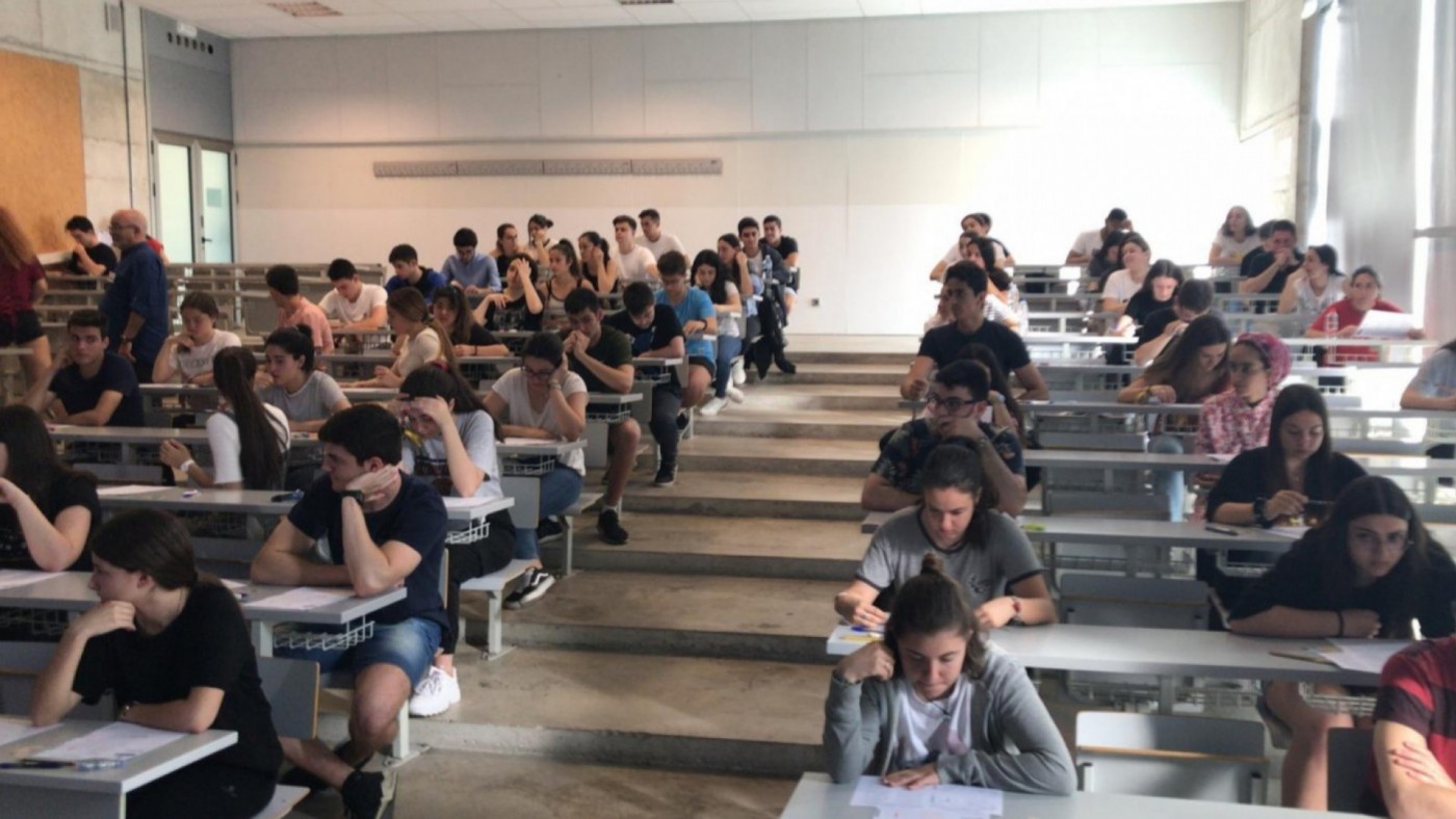 Unos 300.000 alumnos se enfrentarán desde el 5 de junio a la última Ebau tradicional