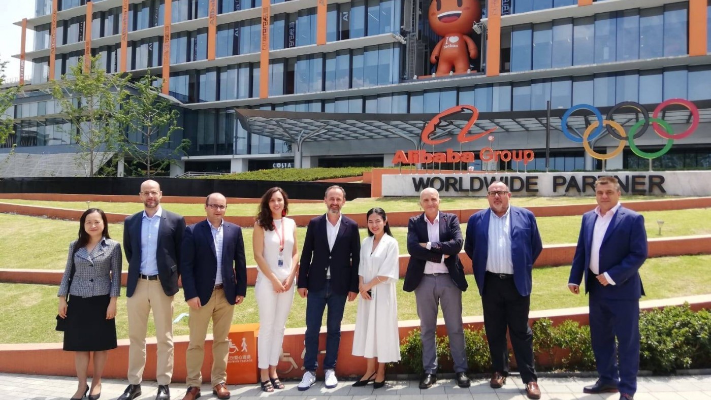 Delegación murciana en China