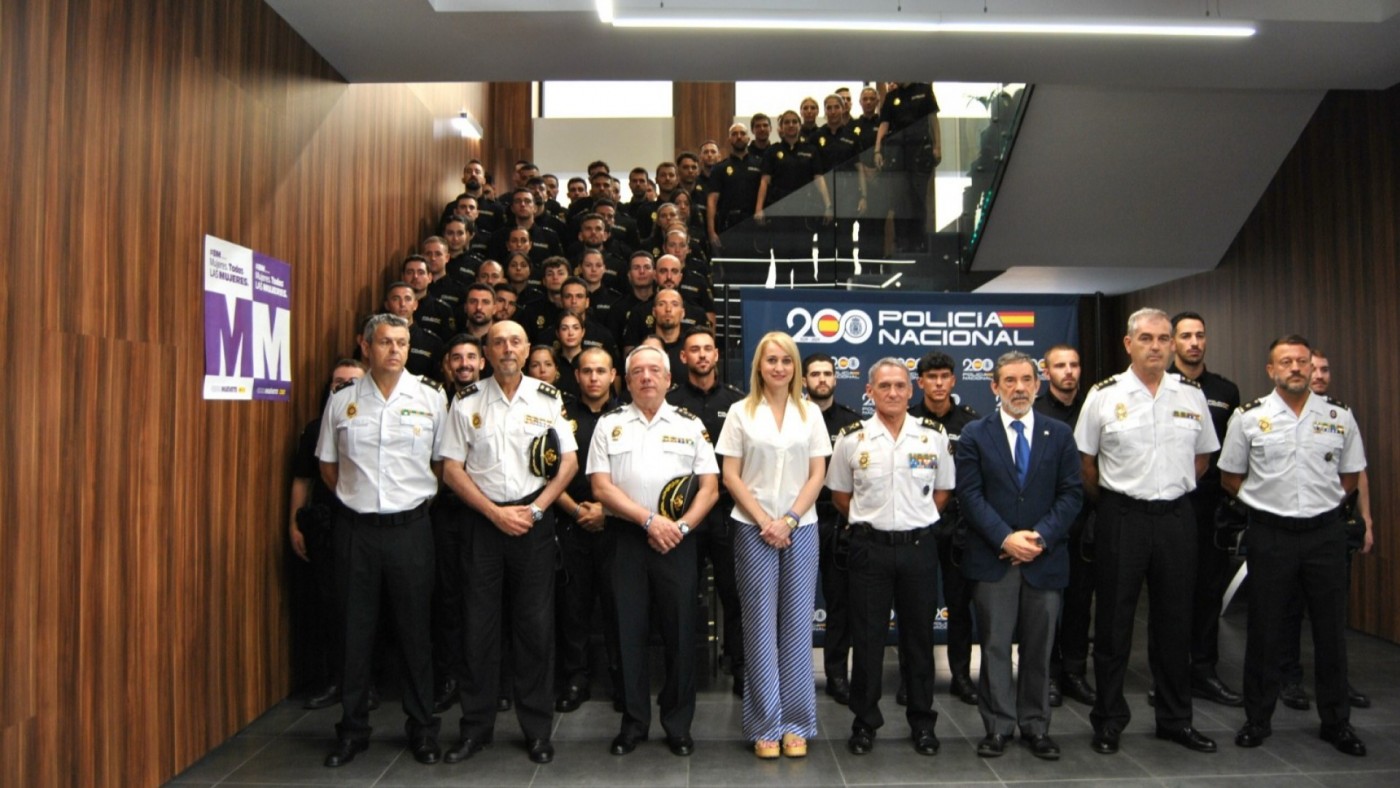 66 policías nacionales llegan en prácticas a la Región de Murcia