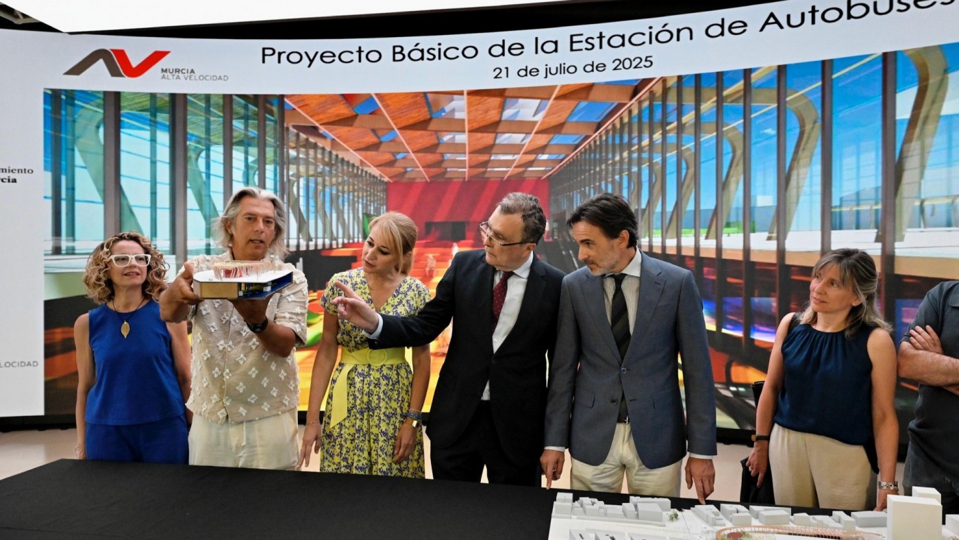 La nueva estación de autobuses soterrada de Murcia estará en funcionamiento a finales de 2028