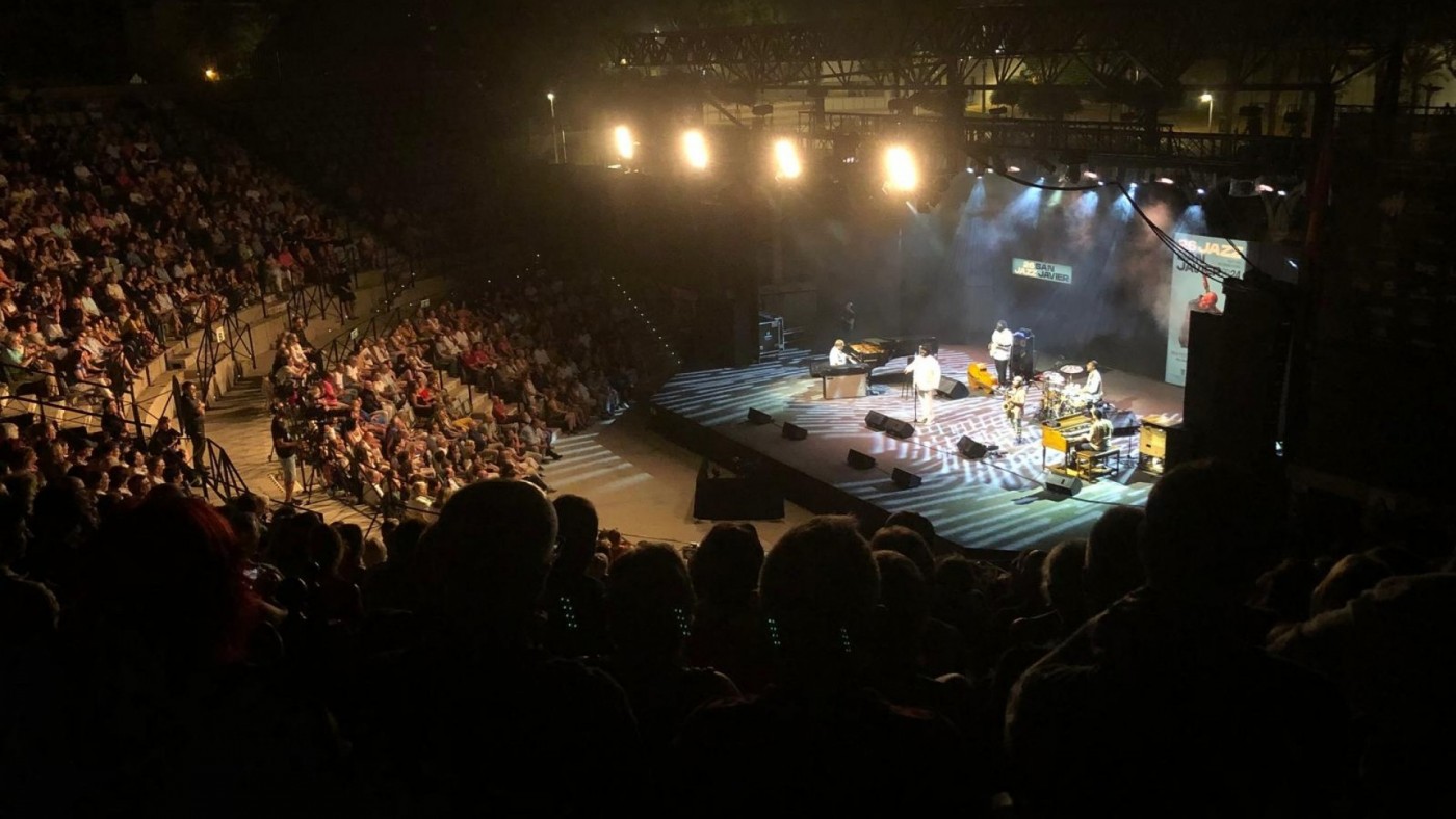 Noche mágica en San Javier con Gregory Porter