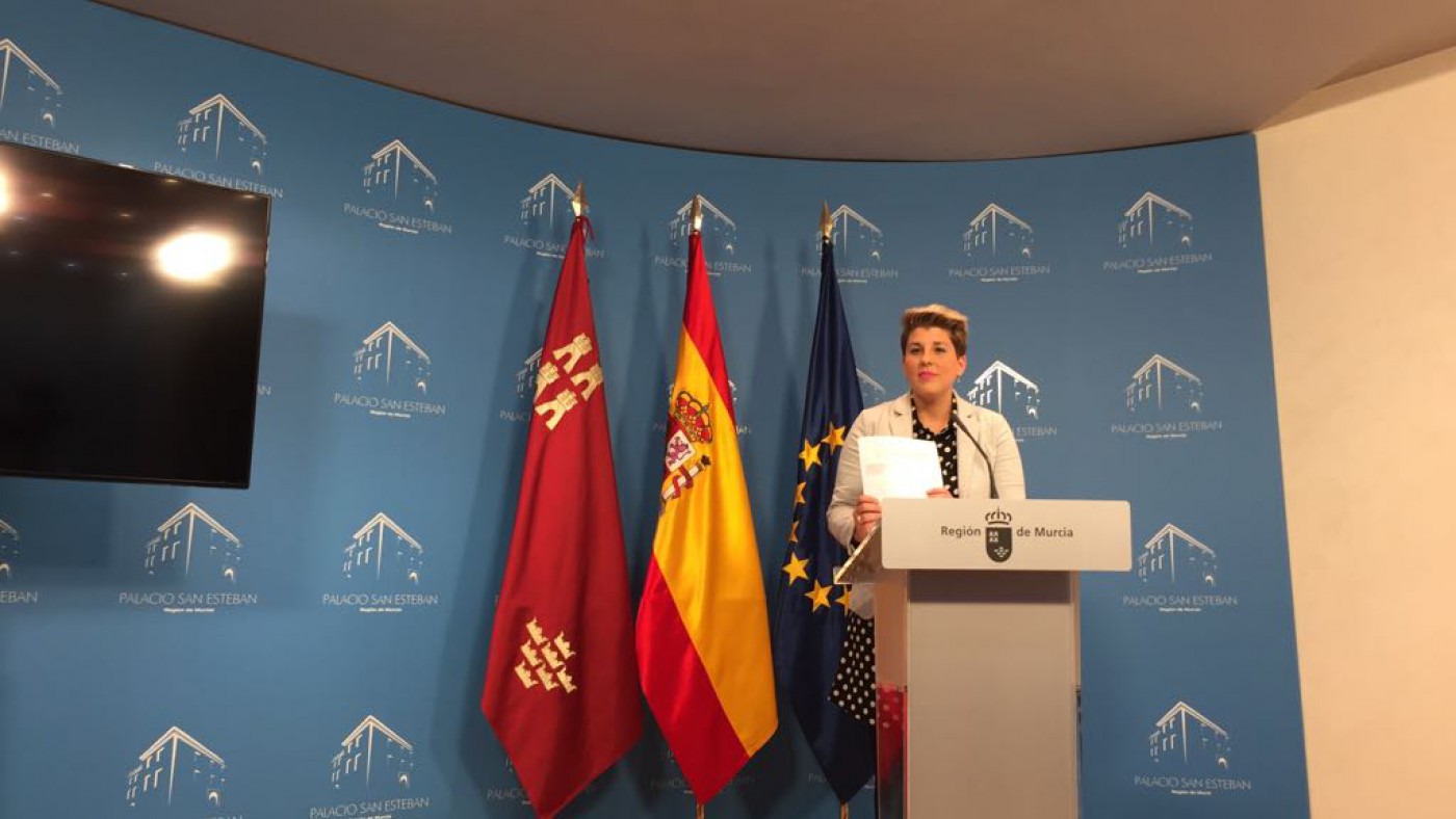 Noelia Arroyo en rueda de prensa
