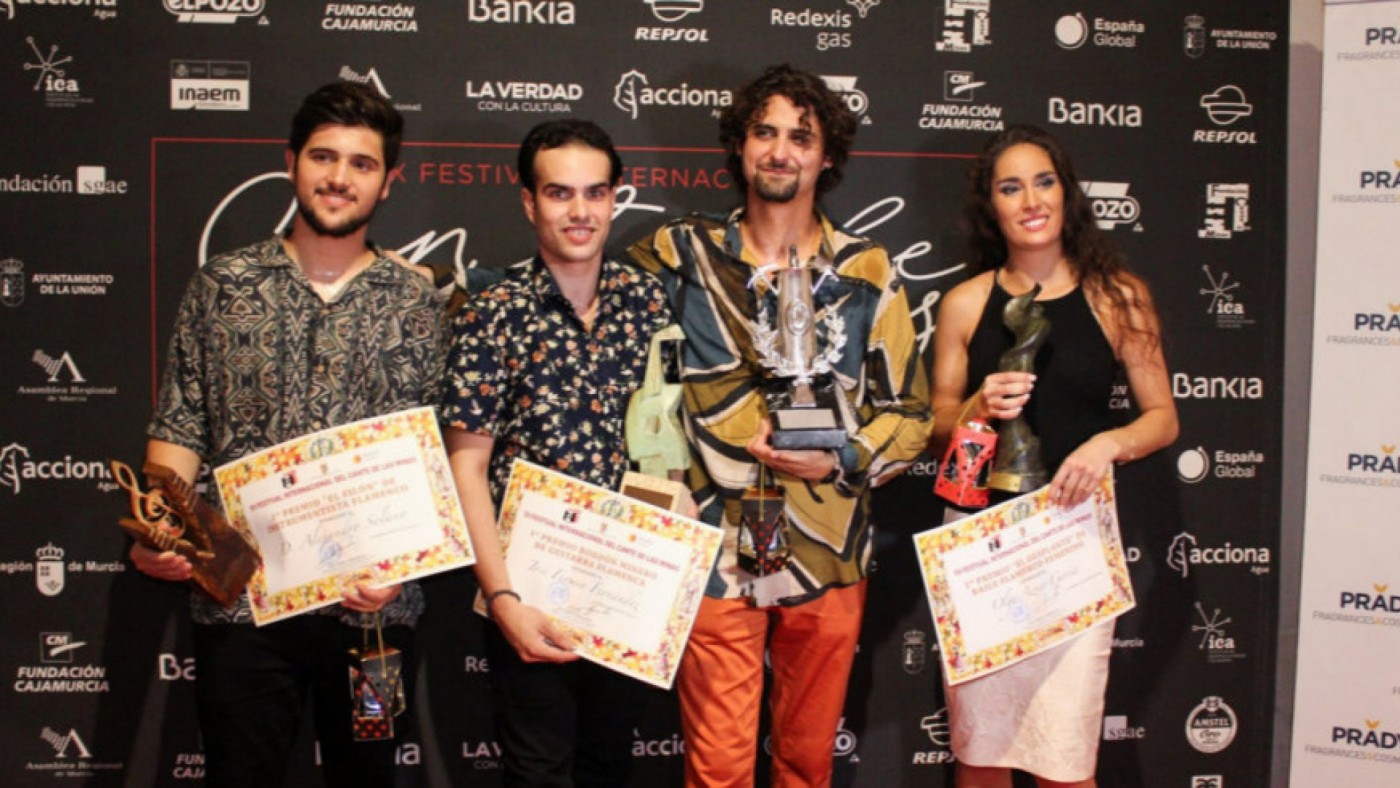 Ganadores de esta edición del Festival del Cante de Las Minas